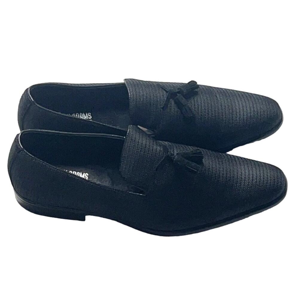 Stacy Adams Tazewell Tassel Slip on Loafer 12 Black